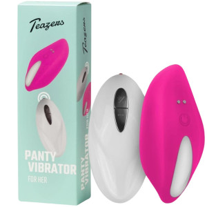 Wibrator łechtaczkowy silikonowy Mini pilot z 12 trybami wibracji Teazers