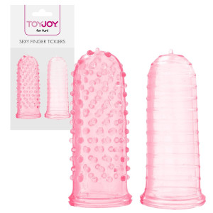ToyJoy SEXY FINGER TICKLERS  - Stymulatory łechtaczki z wypustkami - na palec
