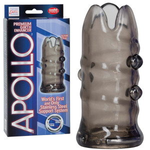 Calexotics APOLLO GIRTH ENHANCER - Nakładka na penisa z wypustkami