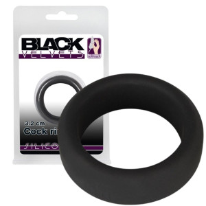 You2Toys BV Cock Ring 3,2cm - Klasyczny pierścień erekcyjny, Czarny