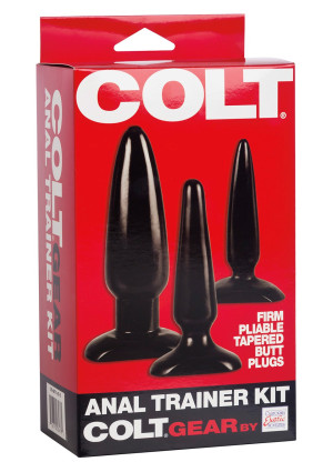 Calexotics COLT ANAL Zestaw korków analnych - różne rozmiary, Czarne