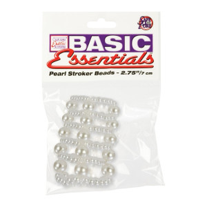 Calexotics BASIC ESSENTIALS PEARL RING LARGE Nakładka na penisa - stymulująca