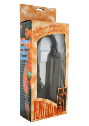 Seven Creations PENIS PUMP ENLARGER BLACK - Klasyczna pompka do penisa
