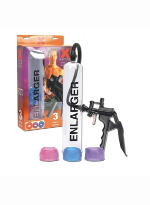 X FACTOR ENLARGER PUMP - Pompka do penisa z pistoletem