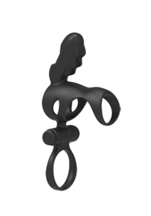 Stymulator dla par - nakładka na penisa z wibracjami - stymuluje łechtaczkę - Spartacus R