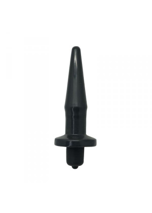 Toyz4Lovers ANAL PLUG W/ ON/OFF Korek analny z wibracjami - wąski, Czarny