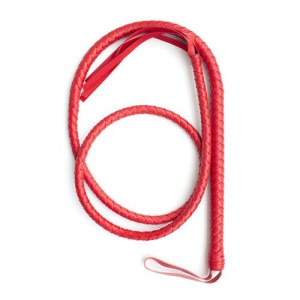 Frusta Indy Flog Whip red Pejcz, Czerwony BDSM