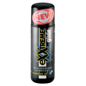 Lubrykant silikonowy - eXXtreme Glide, 50 ml - nawilżający do zabaw analno-waginalnych - Hot