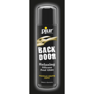 Lubrykant silikonowy - Backdoor anal glide 1,5ml - 50 saszetek - żel analny - Pjur