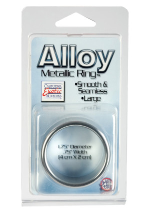 Calexotics ALLOY METALLIC RING - Stalowy Pierścień erekcyjny