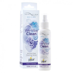 Środek do czyszczenia i odkażania gadżetów erotycznych - We-Vibe Clean 100 ml - bezalkoholowy - Pjur