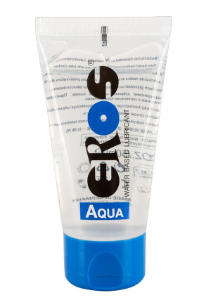 Lubrykant na bazie wody - Aqua 50 ml - nawilżający, uniwersalny - EROS