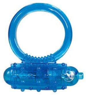 Vibro Ring Blue - Wibrujący pierścień erekcyjny, Niebieski
