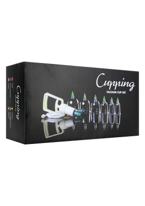 BDSM-CUPPING VACUUM CUPSET - Zestaw przyssawek do miejsc erogennych