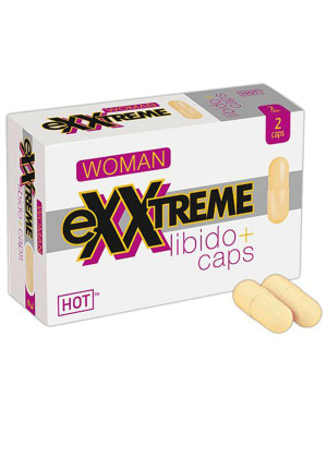 Kapsułki zwiększające libido u kobiet - eXXtreme - 2 kapsułki - lepsze orgazmy i seks