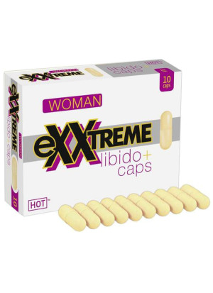 Kapsułki zwiększające libido u kobiet - eXXtreme 10 kaps. - lepszy seks i orgazmy - Hot