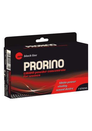 Proszek zwiększający podniecenie i libido -  PRORINO - saszetki - ERO