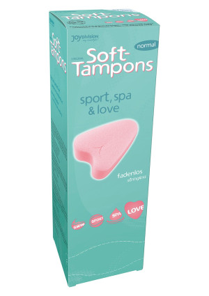Klasyczne tampony dopochwowe - 10 szt - Soft Tampons normal - Joy Division