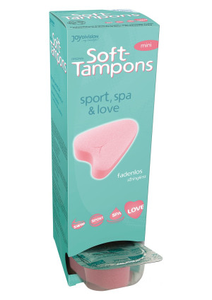 Soft-Tampons mini, box of 10