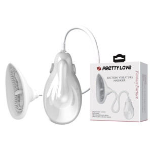 Pretty Love - SUCTION VIBRATING MASSAGER - Pompka do waginy z wibracjami