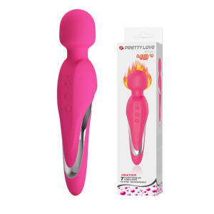 PRETTY LOVE - MICHAEL - Elegancki masażer Wand z funkcją podgrzewania, USB