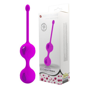 Pretty Love KEGEL TIGHTEN UP II - Klasyczne kulki gejszy, Różowe