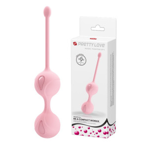 Pretty Love KEGEL TIGHTEN UP II - Klasyczne kulki gejszy, Różówe