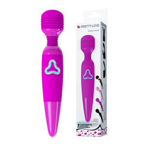 Pretty Love USB BODY WAND - Masażer Wand na USB, Fioletowy