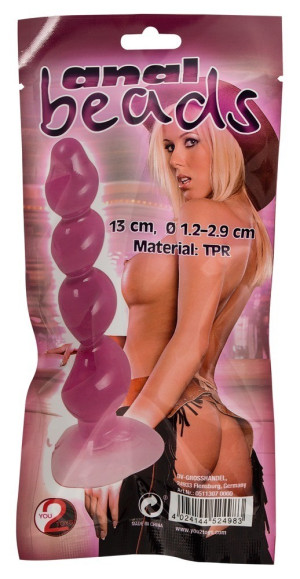 You2Toys Anal Beads Sonda analna z przyssawką