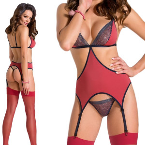 SYLVIANE CORSET coral