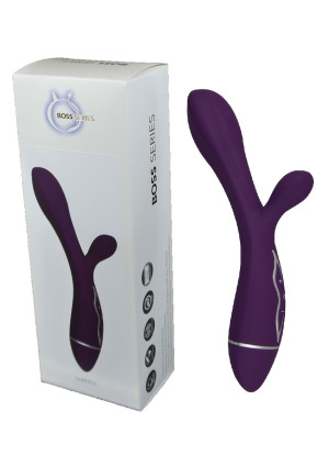Boss SABRINA Wibrator z Króliczkiem Fioletowy