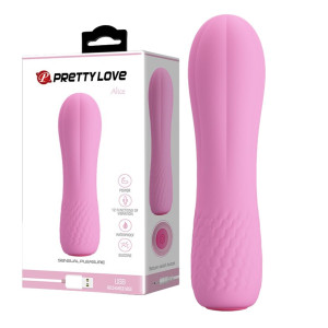 Różowy wibrator silikonowy Pretty Love Alice 12 funkcji stymulujący punkt G