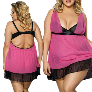 Carinola pink chemise (różowa halka)