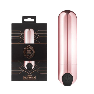 Różowy wibrator dopochwowy Rosy New Bullet abs 7,5 cm dyskretny wodoodporny Easy Toys