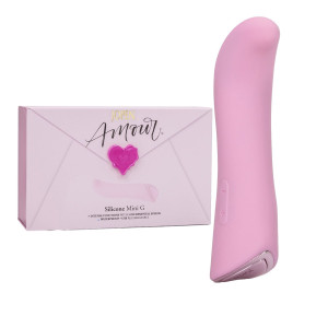 Jopen AMOUR SILICONE  Wibrator do punktu G - Mini, Różowy