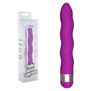 ToyJoy FUNKY WAVE VIBRETTE Wibrator Klasyczny, Fioletowy ABS
