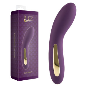 ToyJoy LUMINATE VIBRATOR Wibrator stymulujący punkt G, Fioletowy Silikonowy