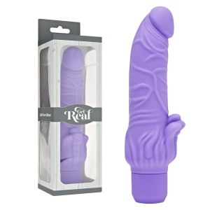 ToyJoy Wibrator Realistyczny, Fioletowy Silikonowy