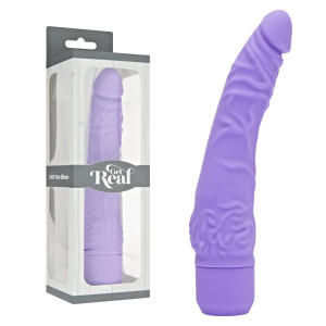 Fioletowy wibrator dopochwowy Slim silikonowy 21 cm stymulujący punkt g dla kobiet ToyJoy