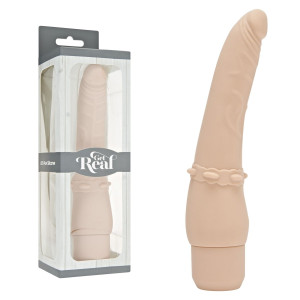 Wibrator realistyczny z silikonu stymulujący punkt G Smooth Nude 20,9 cm ToyJoy cielisty