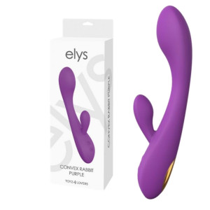 Toyz4Lovers ELYS - CONVEX RABBIT PURPLE Wibrator z Króliczkiem