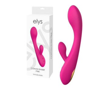 Toyz4Lovers ELYS - CONVEX RABBIT Wibrator z Króliczkiem Różowy