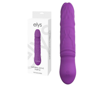 Toyz4Lovers ELYS - IMPERIAL MOVE Wibrator Realistyczny, USB Fioletowy Silikonowy