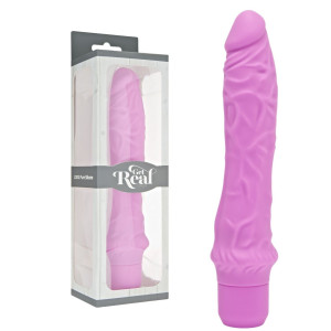 Wibrator realistyczny dopochwowy Large silikonowy różowy 20 cm stymulujący punkt g ToyJoy