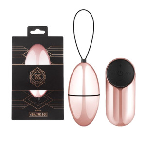 Rosy Gold - New Vibrating Egg - wibrujące jajeczko na pilota
