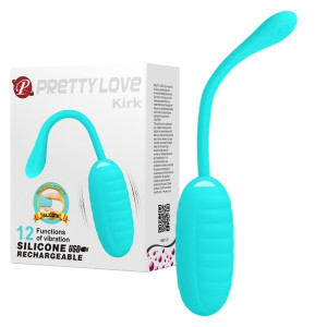 Pretty Love - KIRK EGG - Wibrujące jajeczko z uchwytem, USB