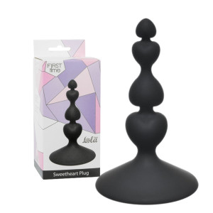 Lola Toys Anal Plug Sweetheart Koraliki analne z przyssawką