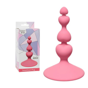 Lola Toys Sweetheart - Różowa sonda analna na przyssawce