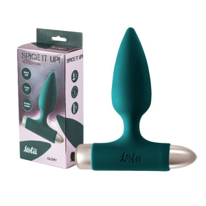 Lola Toys pice it up Korek analny z wibracjami Dark green