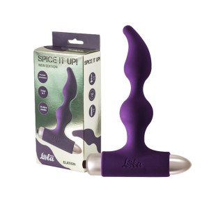 Lola Toys Spice it up New Edition Elation Korek analny z wibracjami, Fioletowy